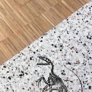 Terrazzo fosil şekli