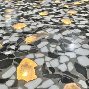 Terrazzo led görünüm