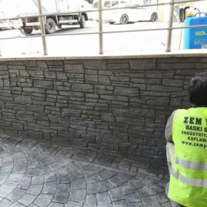 Baskı beton örnekleri